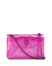 Kurt Geiger Pink Vinyl Shoulder